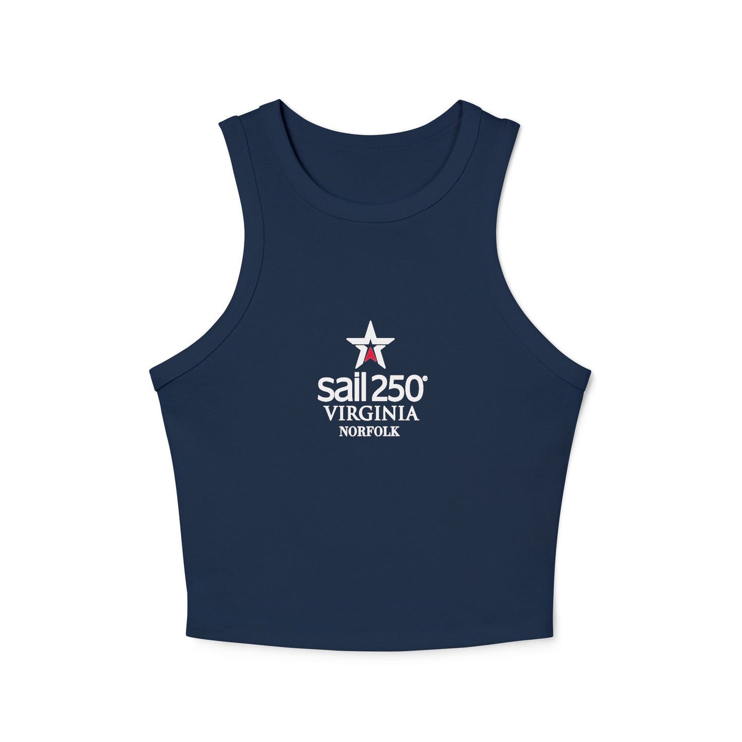 Sail250® VA Women's Micro Rib Racer Tank Top