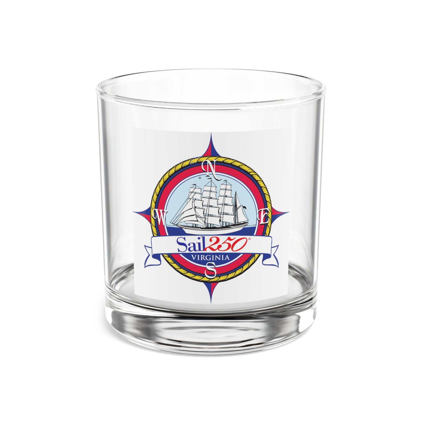 Sail250® VA Rocks Glass, 10oz