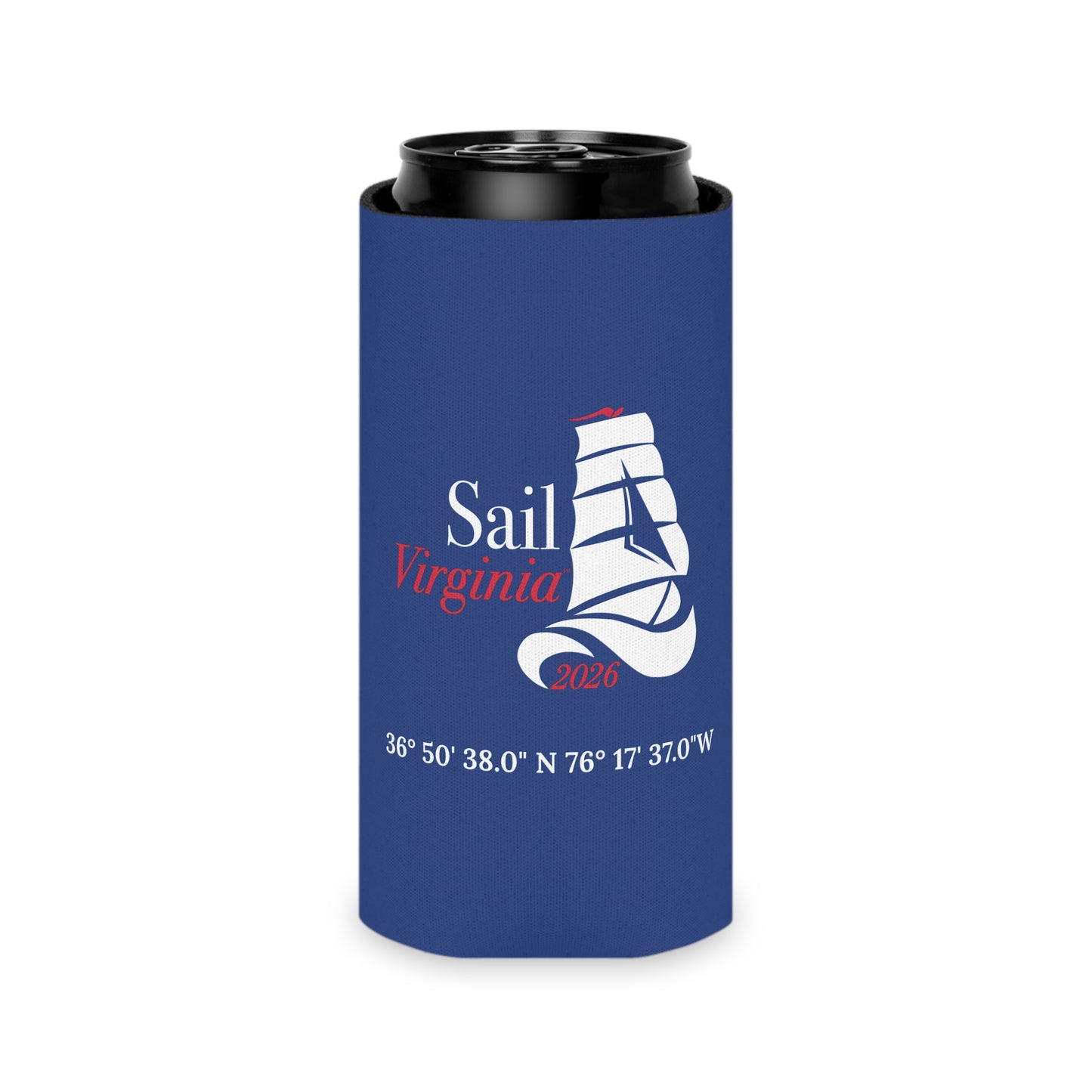 Sail250® VA Slim Can Cooler