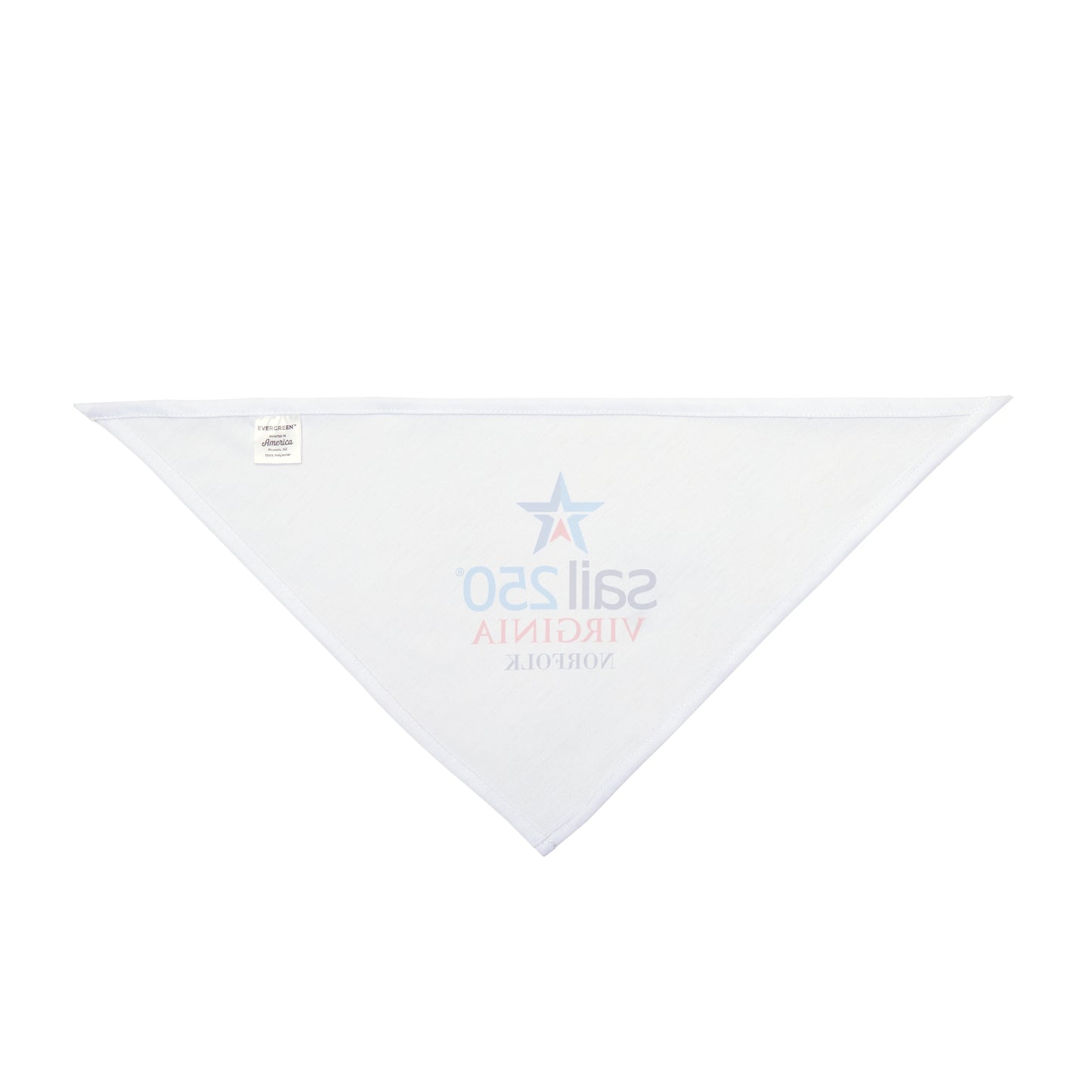 Sail250® VA Custom Dog Bandana – Nautical Style for Your Four-Legged First Mate