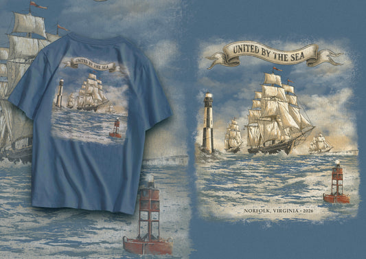 Sail250® Virginia Tall Ships Heritage T-Shirt – Limited Collection