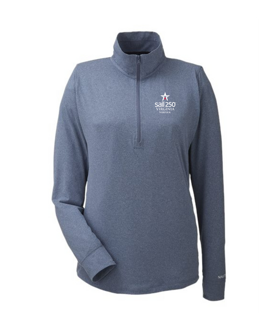 Nautica Sail250® Virginia Women's Saltwater Quarter-Zip Pullover