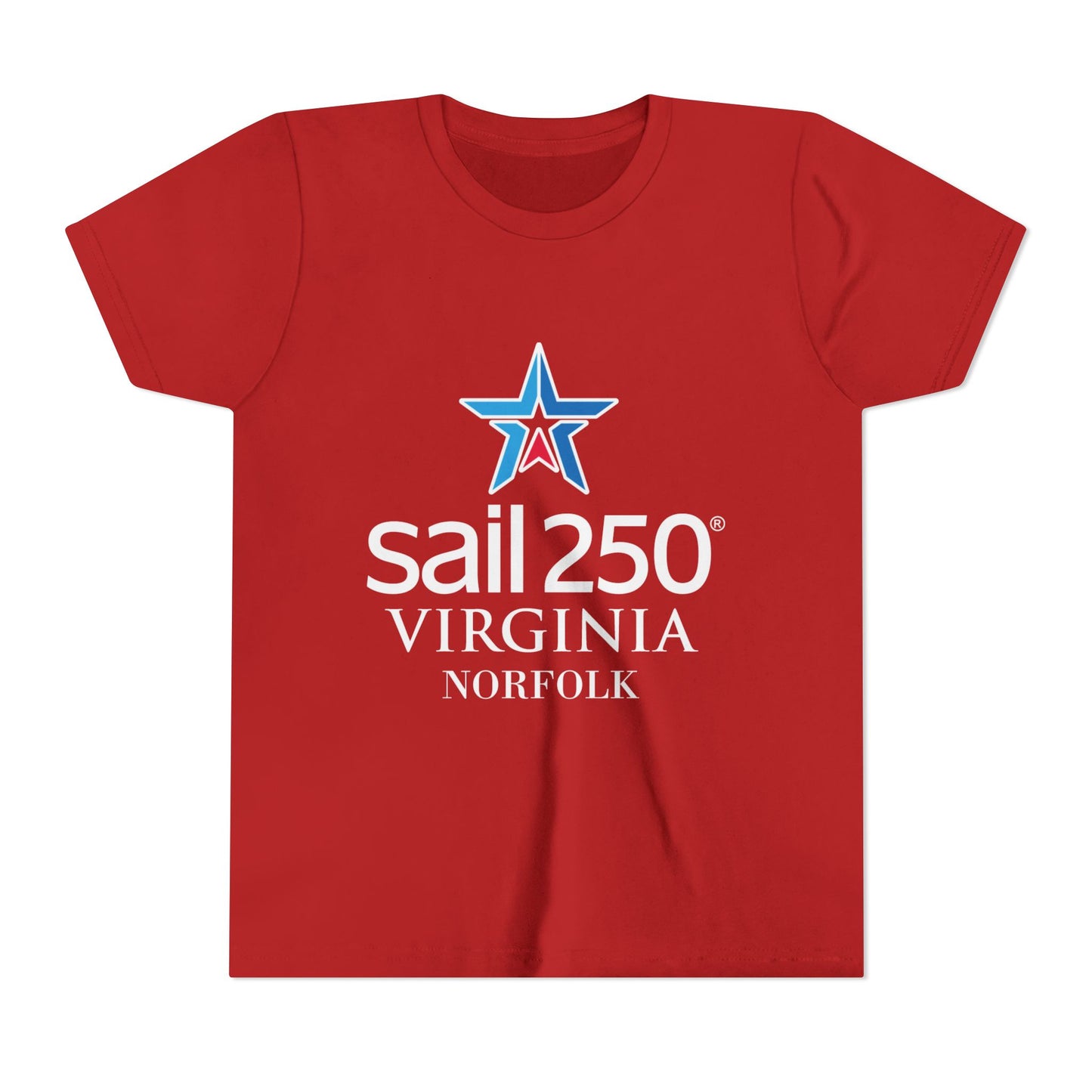 Sail250® Virginia Youth Short Sleeve Tee-SL