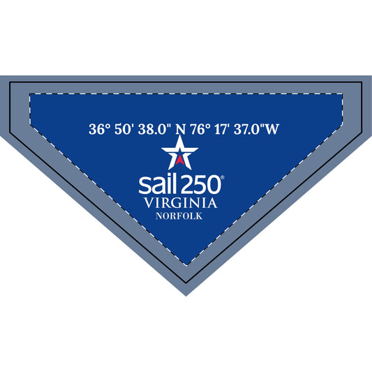 Sail250® VA Clip-On Pet Bandana – Adjustable & Ready for Adventure