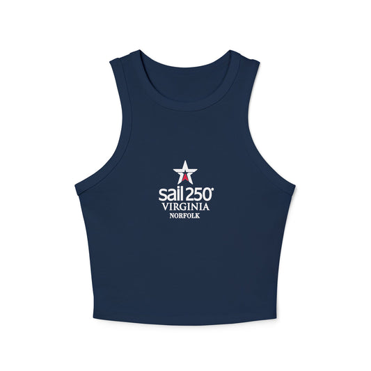 Sail250® VA Women's Micro Rib Racer Tank Top