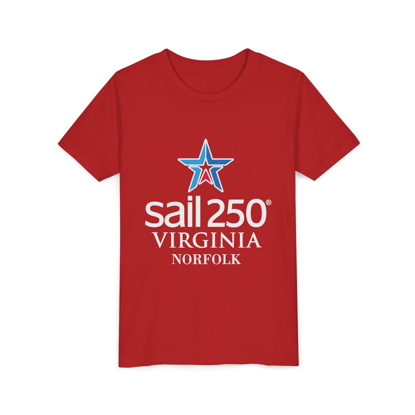 Sail250® Virginia Youth Short Sleeve Tee-SL