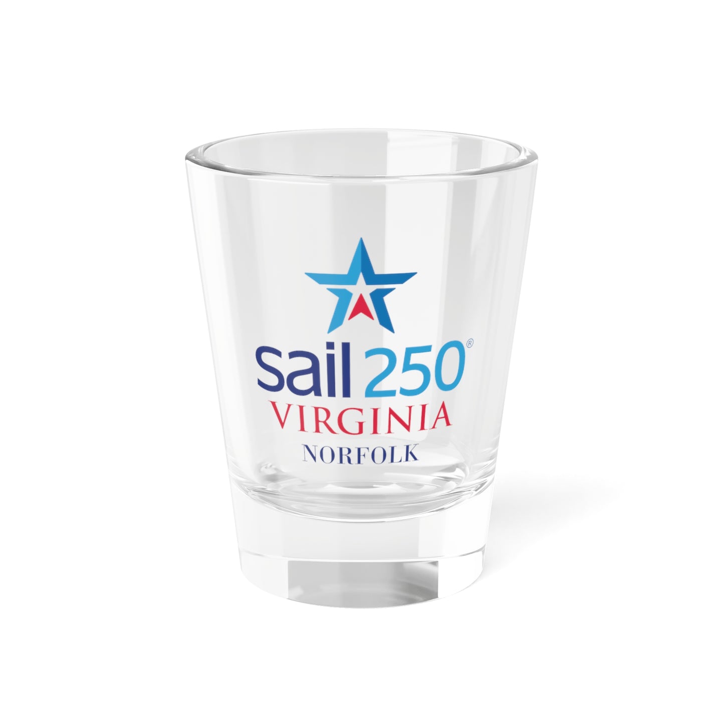 Sail250® Virginia  Shot Glass, 1.5oz