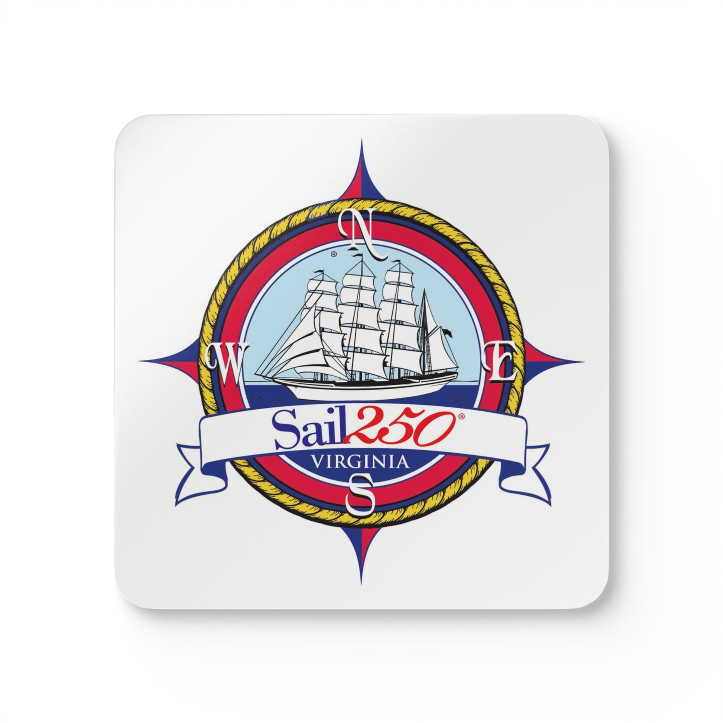 Sail250® VA Corkwood Coaster Set