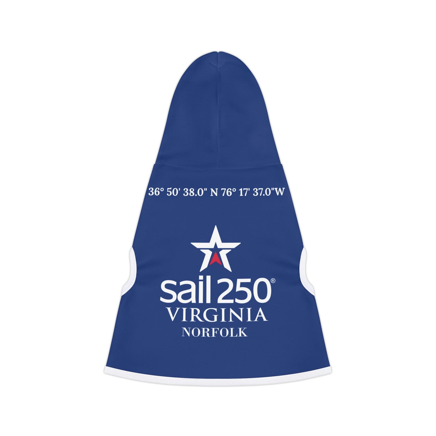 Sail250® Virginia Pet Hoodie