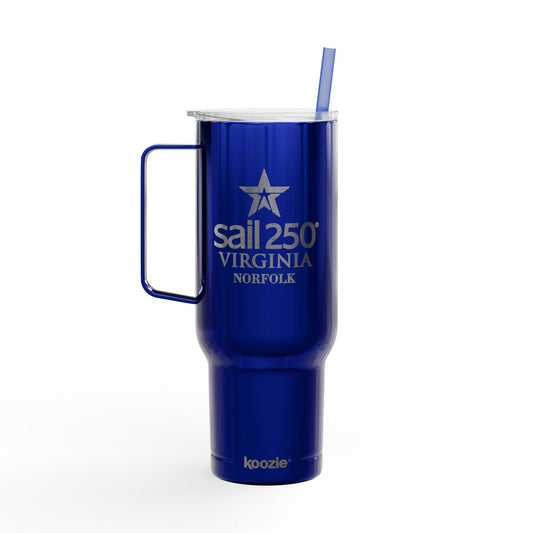Sail250® VA Insulated Tumbler with Lid, 40oz (Engraving)