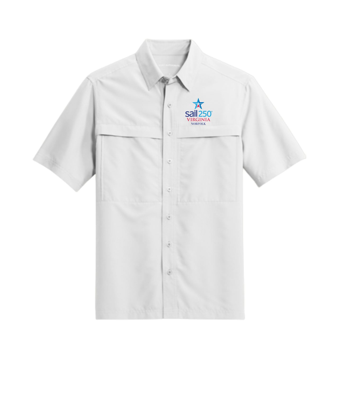 Sail250® VA Unisex Short Sleeve UV Daybreak Shirt – Embroidered