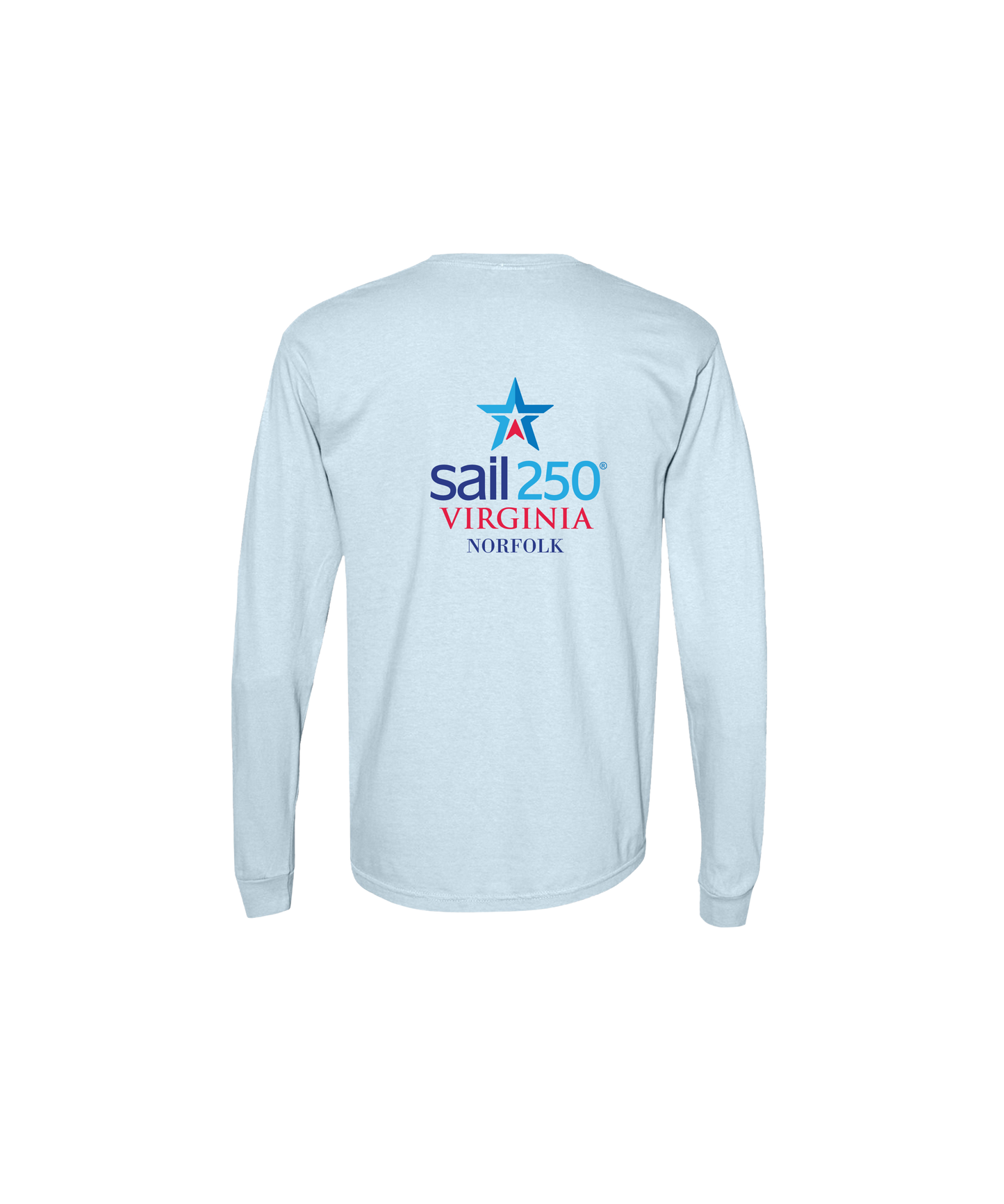 Sail250® Virginia Unisex Long Sleeve Pocket T-Shirt-SV