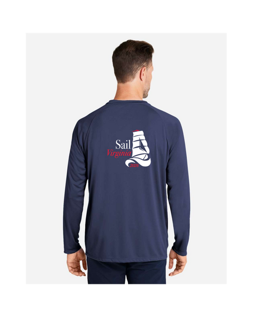 Sail250® Virginia HUK Men's LoPro Pursuit Long Sleeve T-Shirt-SV