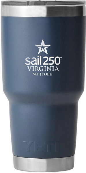 Sail250® Virginia Authentic YETI® 30 Oz. Tumbler