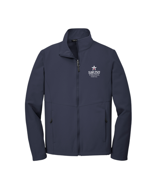Sail250® VA Port Authority® Men's Collective Soft Shell Jacket (Embroidery)8000MM fabric waterproof rating