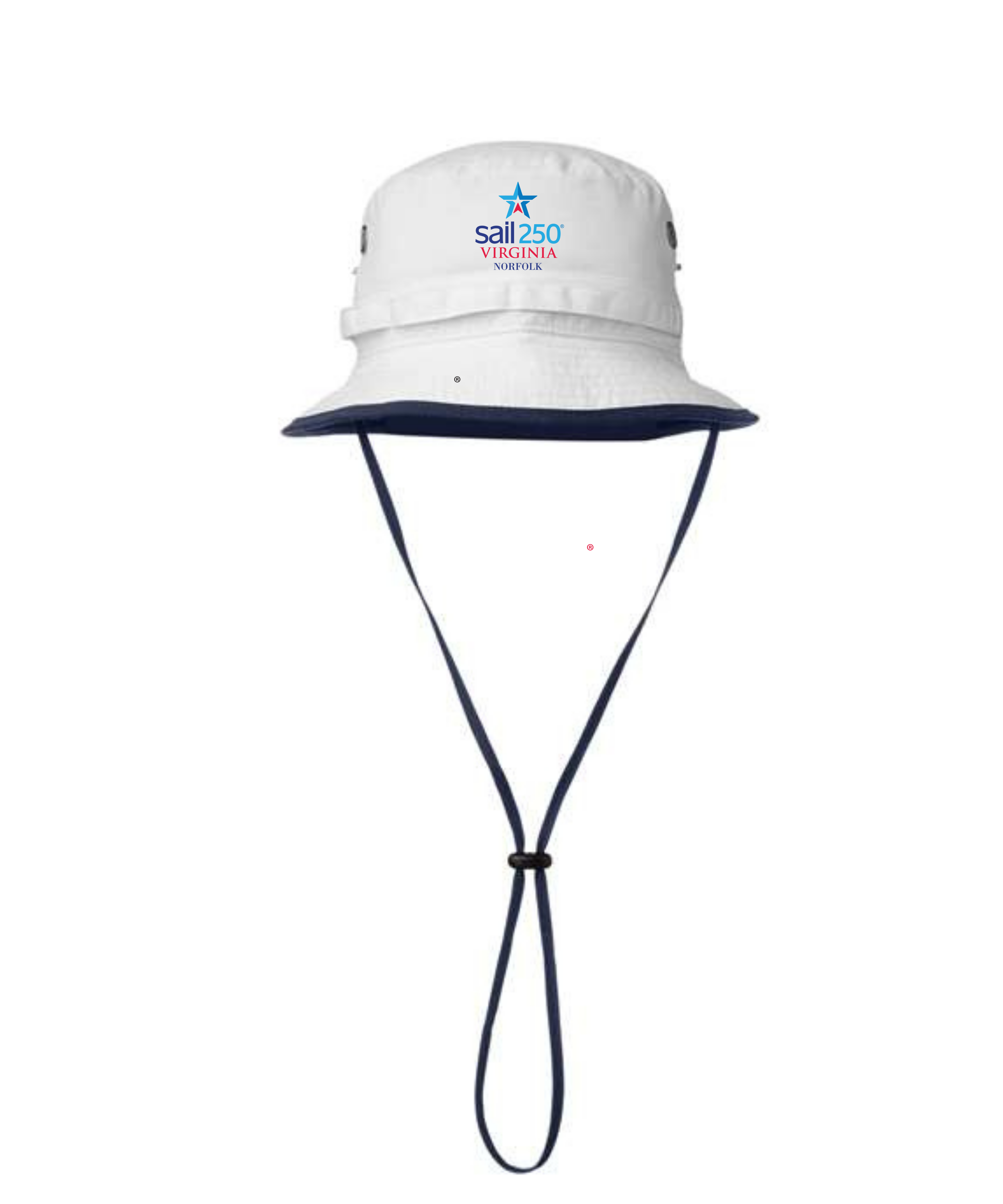 Nautica Sail250® Virginia Bucket Hat Norfolk Logo – Sail250® VA Shop