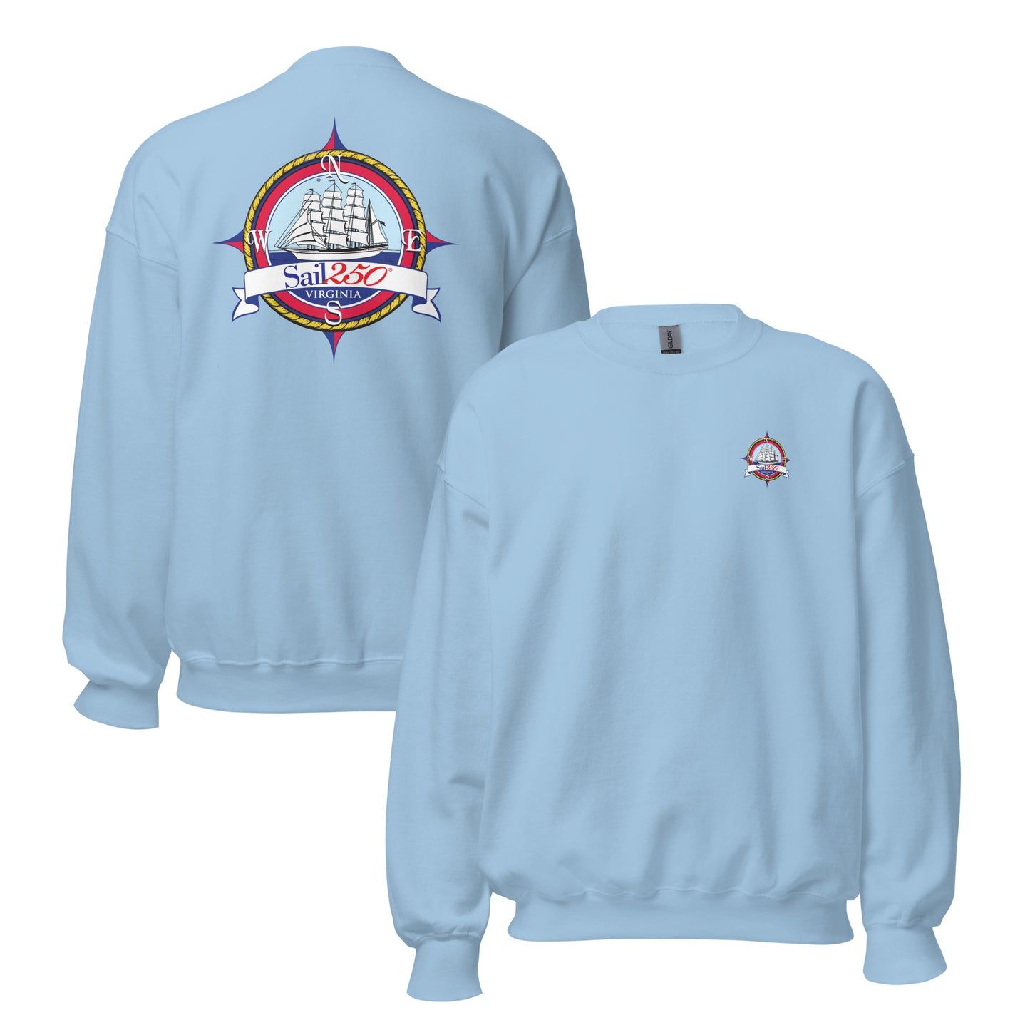 Sail250® Virginia Unisex Sweatshirt-CL