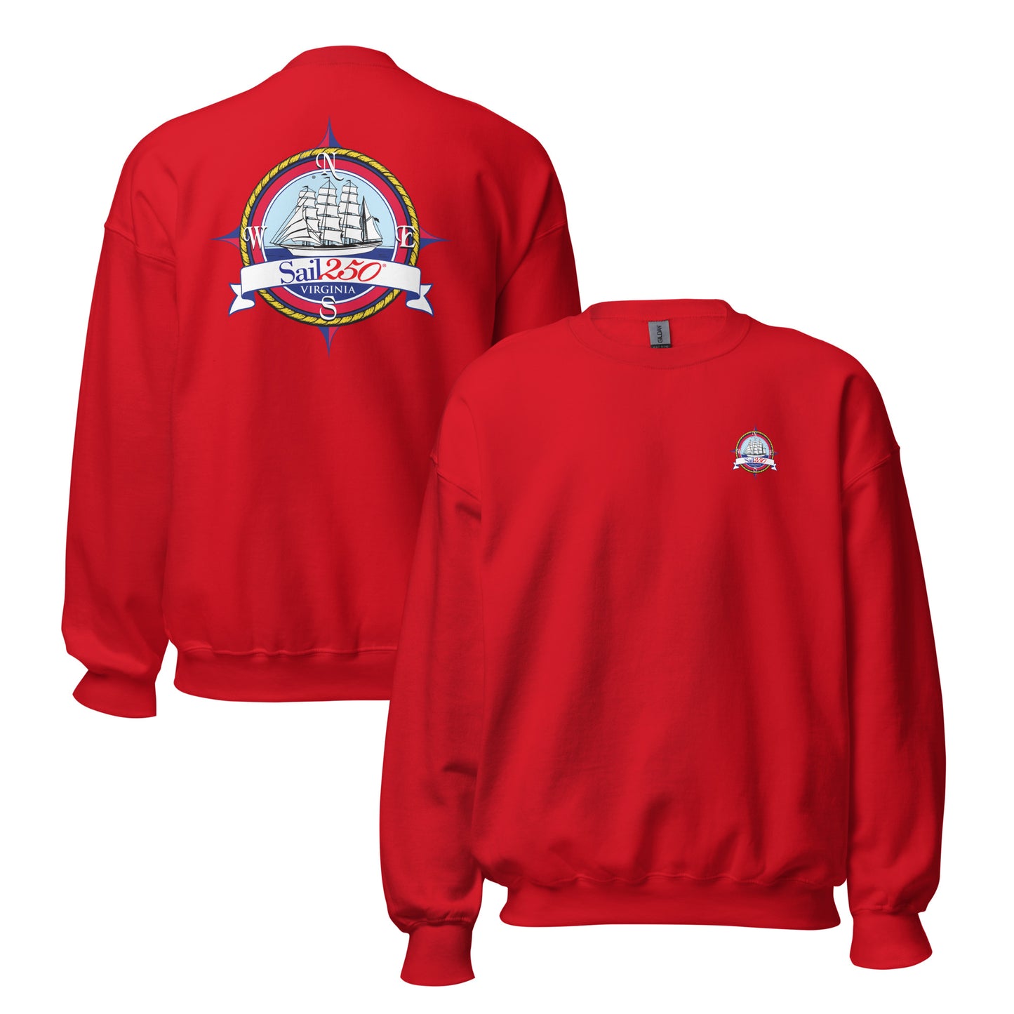 Sail250® Virginia Unisex Sweatshirt-CL