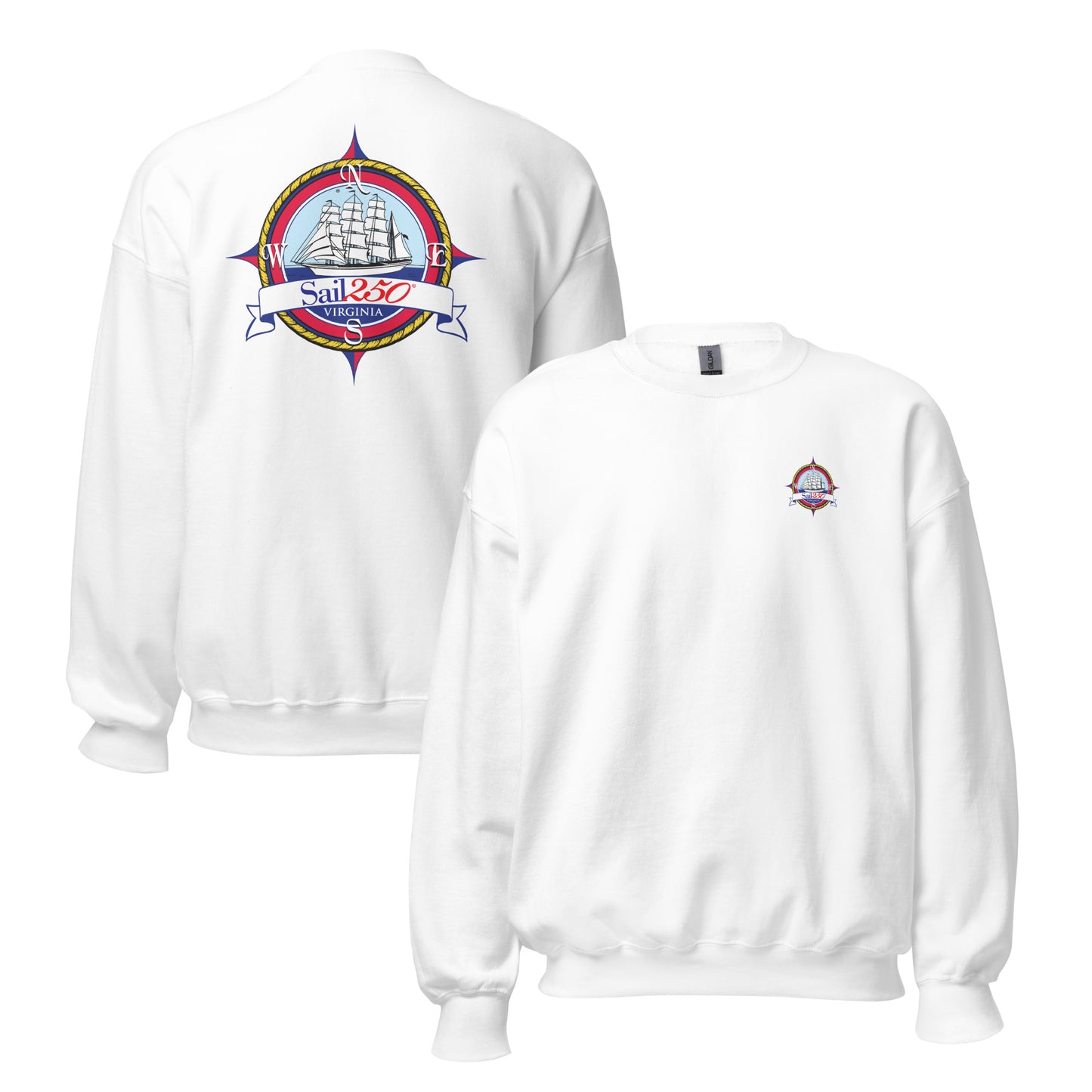 Sail250® Virginia Unisex Sweatshirt-CL