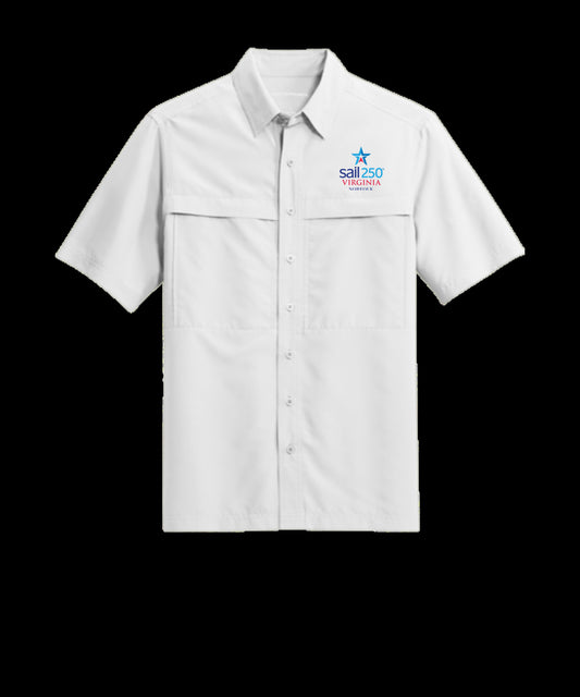 Sail250® VA Unisex Short Sleeve UV Daybreak Shirt – Embroidered