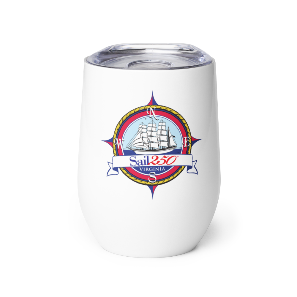 Sail250® Virginia Chill Wine tumbler